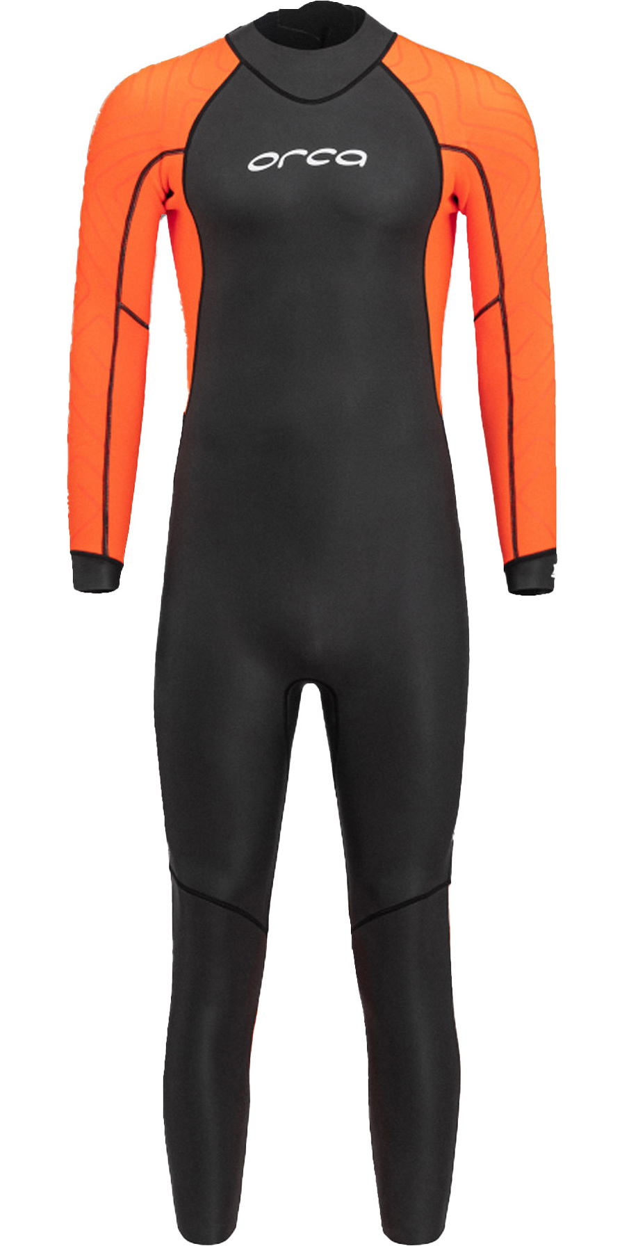 2026 Orca Mens Vitalis Hi-Vis Back Zip Open Water Swim Wetsuit